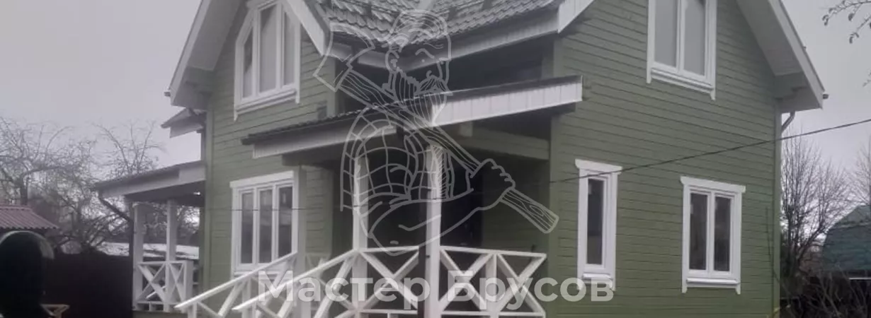 Топ-5 материалов для покраски брусового дома в «теплый угол»