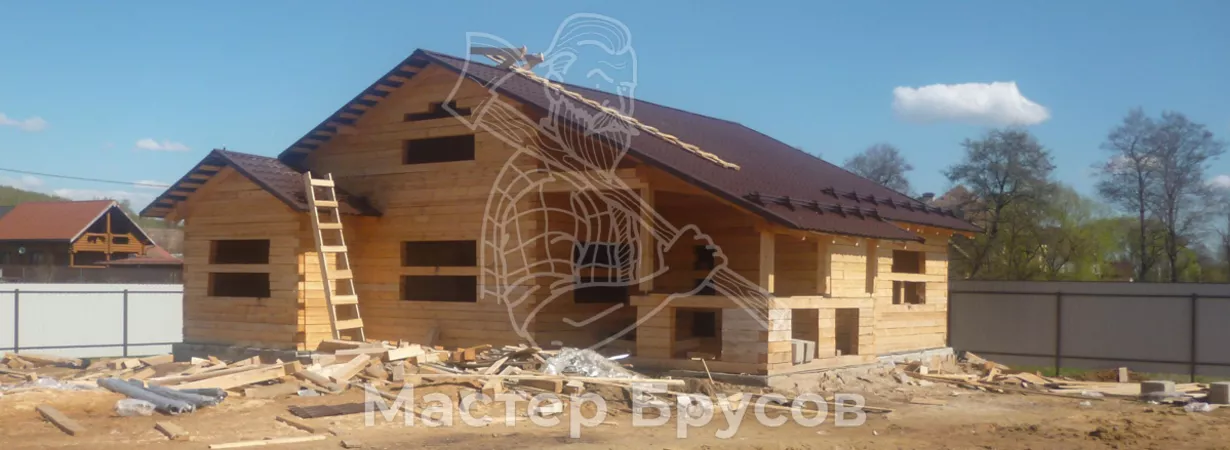 Плюсы и минусы домов из обычного бруса
