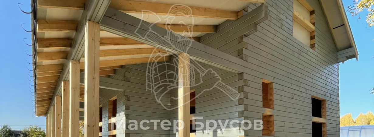Преимущества домов из костромского бруса