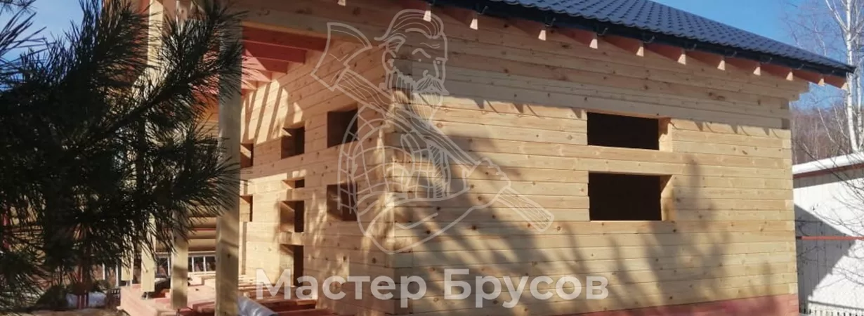 Крыша бани из бруса - виды конструкций