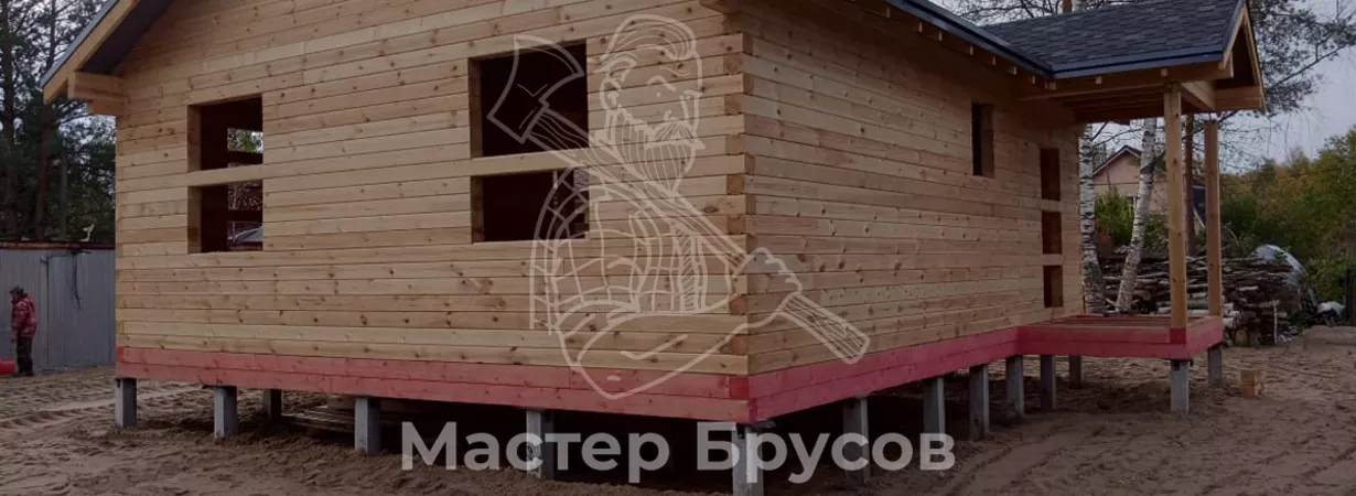 Чем обработать дом из бруса после постройки?