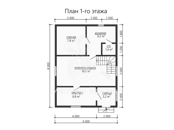 1 этаж