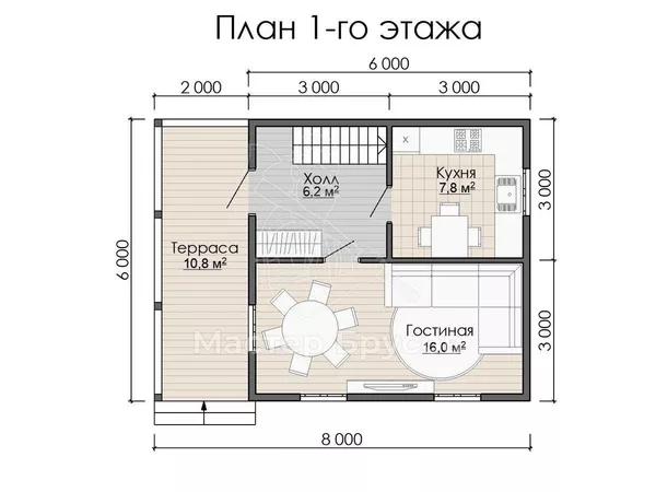 1 этаж