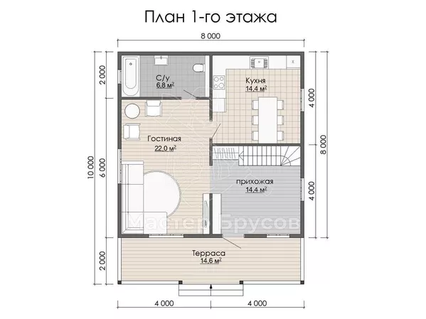 1 этаж