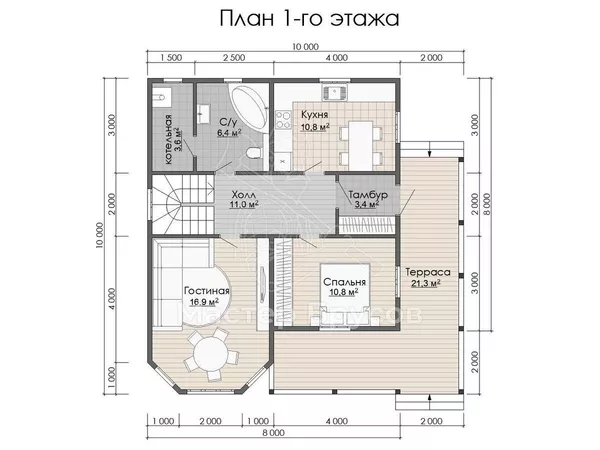 1 этаж