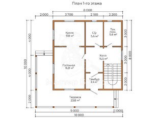 1 этаж
