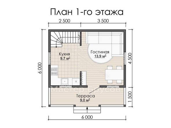 1 этаж