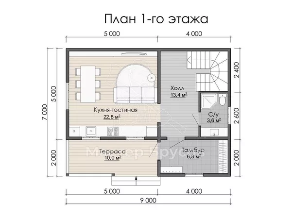 1 этаж