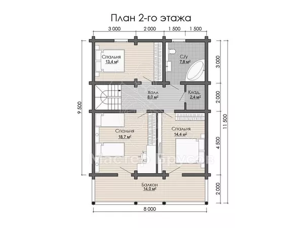 2 этаж