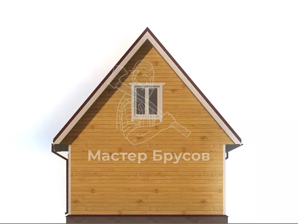 Баня из бруса «» фасад 3