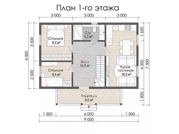 1 этаж
