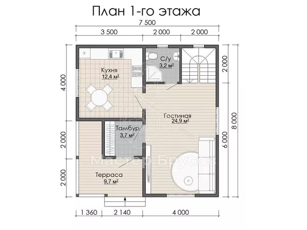 1 этаж