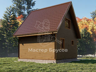 Дом из бруса в «тёплый угол» «Вологда»