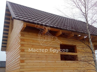 Баня из бруса 6х8 в Солнечногорске
