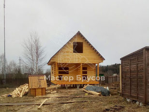Баня из бруса 6х8 в Солнечногорске