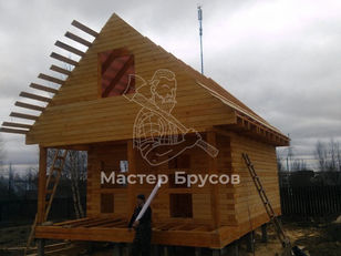 Баня из бруса 6х8 в Солнечногорске