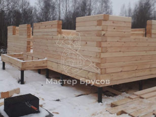 Дом из бруса 6х9 в пгт «Редкино»