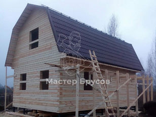 Дом из бруса 6х9 в пгт «Редкино»