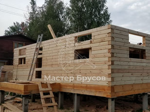 Дом из бруса 7,5х9 в снт Лесное