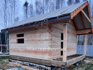 Баня из бруса в Кумордино