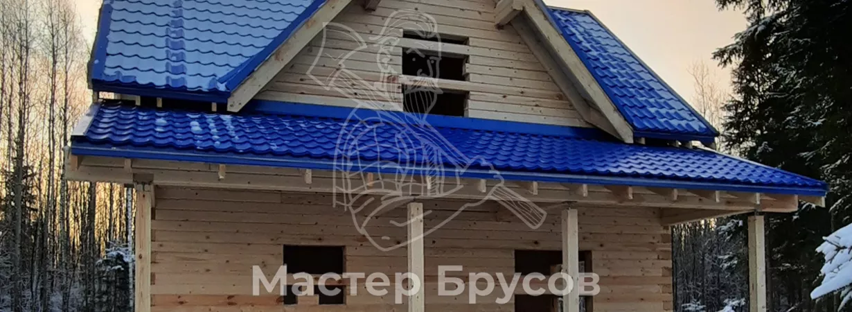 Усадка дома или бани из бруса