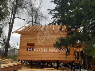 Дом из бруса в снт 