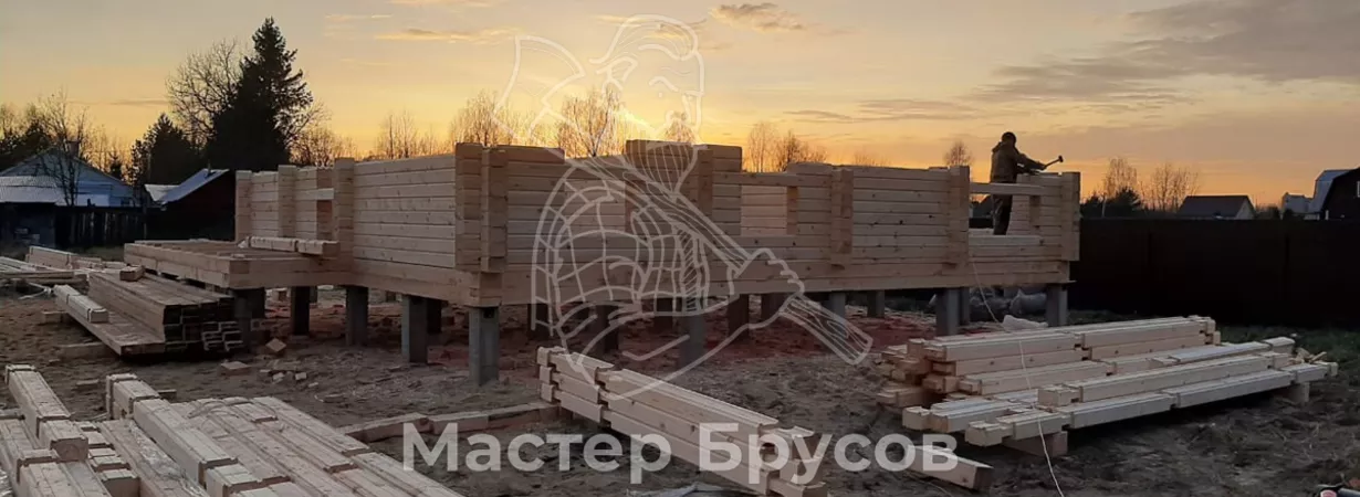 Сколько бруса нужно для строительства дома