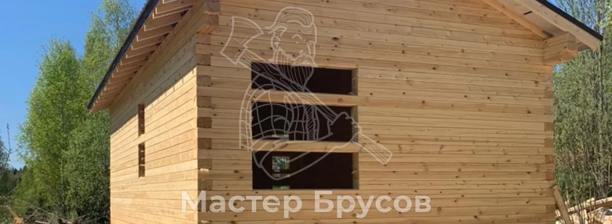 Усадка одноэтажного деревянного дома