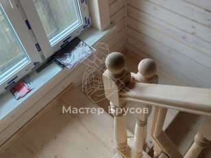 Отделка дома из бруса в СНТ «МХАТ»