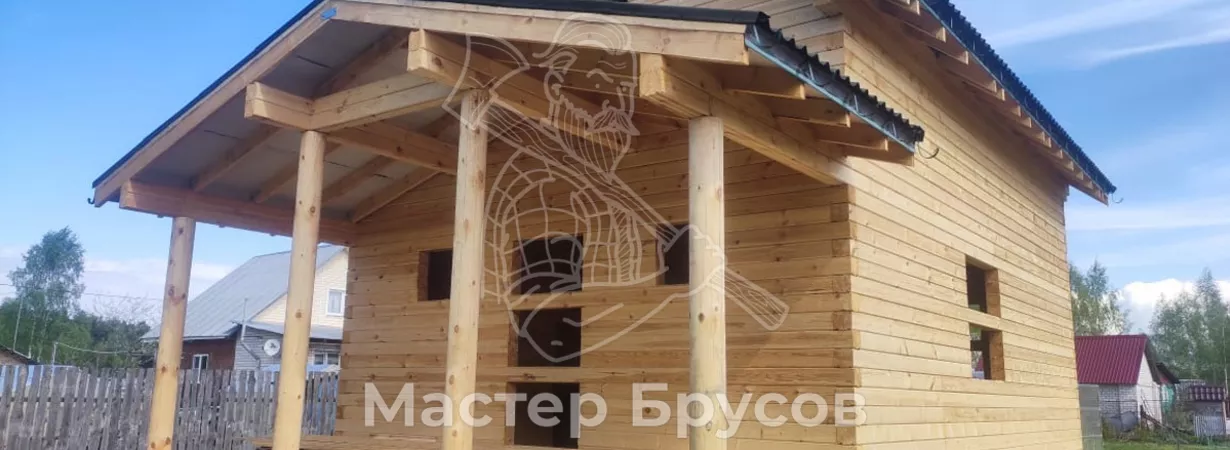 Регулировка компенсаторов усадки в доме из бруса