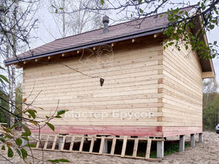 Баня из бруса в СНТ «Весна»