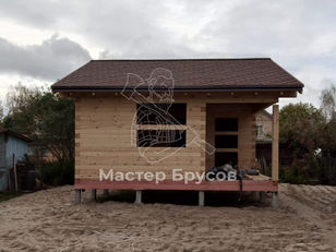 Баня из бруса в СНТ «Весна»