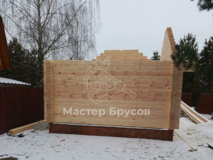 Навес из бруса в д. Верзилово