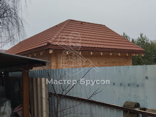 Навес из бруса в д. Верзилово
