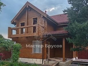 Покраска дома из бруса 190х190 мм
