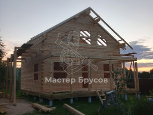 Дом из бруса в д. Вельяминово